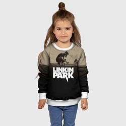 Свитшот детский Linkin Park: Meteora, цвет: 3D-белый — фото 2