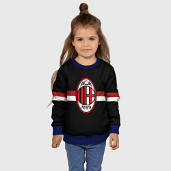 Свитшот детский AC Milan 1899, цвет: 3D-синий — фото 2