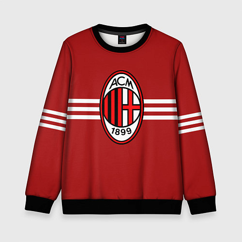 Детский свитшот AC Milan 1899 / 3D-Черный – фото 1