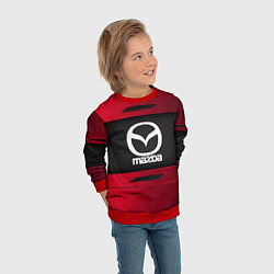 Свитшот детский Mazda Sport, цвет: 3D-красный — фото 2