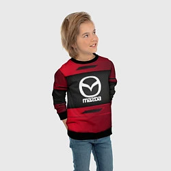Свитшот детский Mazda Sport, цвет: 3D-черный — фото 2