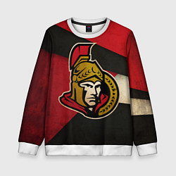 Свитшот детский HC Ottawa Senators: Old Style, цвет: 3D-белый