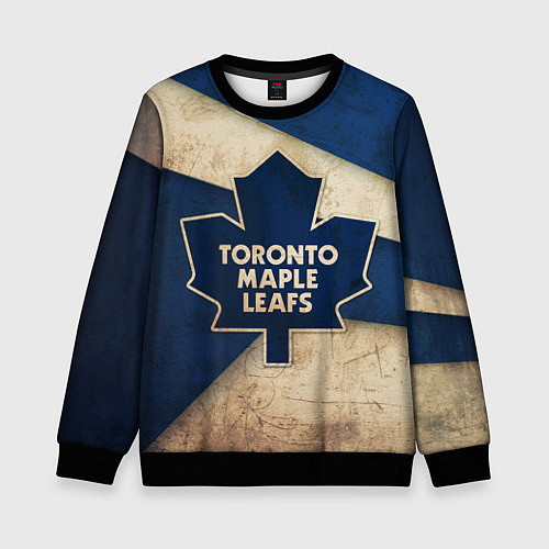 Детский свитшот HC Toronto: Old Style / 3D-Черный – фото 1