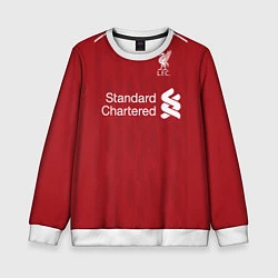 Свитшот детский FC Liverpool Home 18-19, цвет: 3D-белый