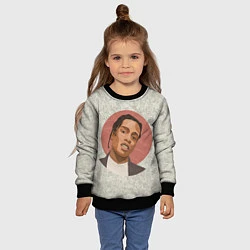 Свитшот детский ASAP Rocky: Runrise, цвет: 3D-черный — фото 2