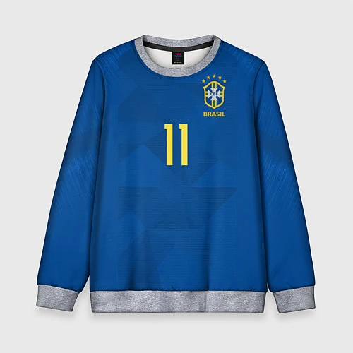 Детский свитшот Coutinho Away WC 2018 / 3D-Меланж – фото 1