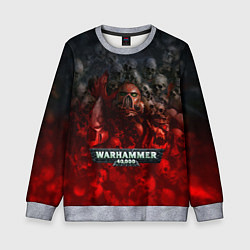 Свитшот детский Warhammer 40000: Dawn Of War, цвет: 3D-меланж