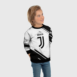 Свитшот детский Juventus, цвет: 3D-черный — фото 2