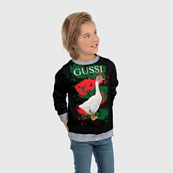 Свитшот детский GUSSI Hype, цвет: 3D-меланж — фото 2