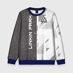 Свитшот детский Linkin Park: Grey Form, цвет: 3D-синий
