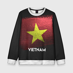 Свитшот детский Vietnam Style, цвет: 3D-белый