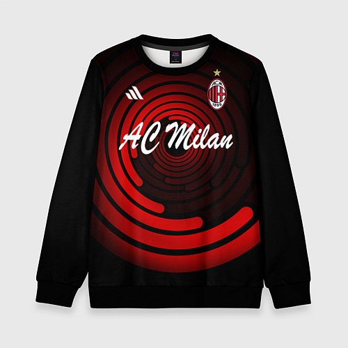 Детский свитшот AC Milan - FC / 3D-Черный – фото 1