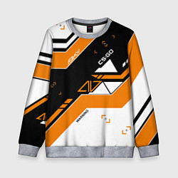 Свитшот детский CS:GO Asiimov Inverted, цвет: 3D-меланж