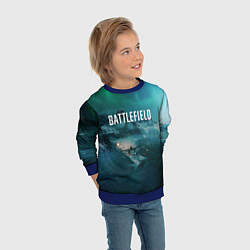 Свитшот детский Battlefield: Sea Force, цвет: 3D-синий — фото 2