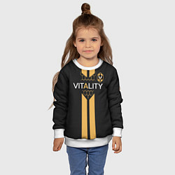 Свитшот детский FUT FIFA Vitality team 2019, цвет: 3D-белый — фото 2