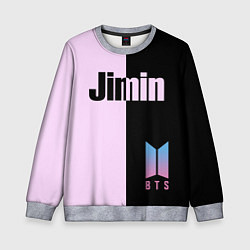 Свитшот детский BTS Jimin, цвет: 3D-меланж