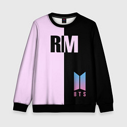 Свитшот детский BTS RM, цвет: 3D-черный