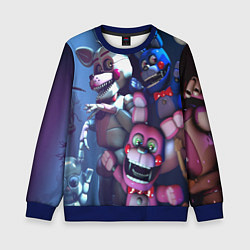 Свитшот детский Five Nights at Freddys, цвет: 3D-синий