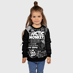 Свитшот детский Arctic Monkeys: I'm in a Vest, цвет: 3D-черный — фото 2