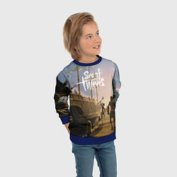 Свитшот детский Sea of Thieves, цвет: 3D-синий — фото 2