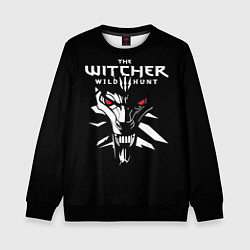 Свитшот детский The Witcher 3: Wild Hunt, цвет: 3D-черный