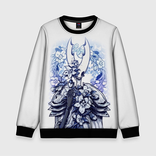 Детский свитшот Hollow Knight / 3D-Черный – фото 1