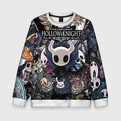 Свитшот детский Hollow Knight, цвет: 3D-белый