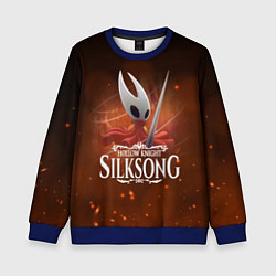 Свитшот детский Hollow Knight: Silksong, цвет: 3D-синий