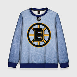 Свитшот детский Boston Bruins: Hot Ice, цвет: 3D-синий