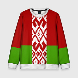Детский свитшот Беларусь флаг
