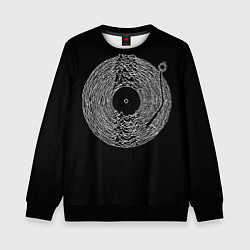 Свитшот детский Joy Division, цвет: 3D-черный