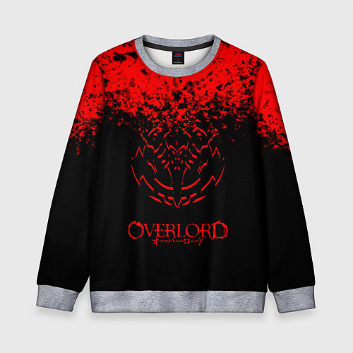 Детский свитшот Overlord / 3D-Меланж – фото 1