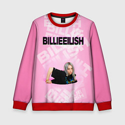 Детский свитшот Billie Eilish: Pink Mood