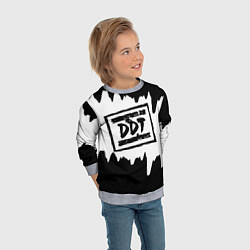Свитшот детский ДДТ, цвет: 3D-меланж — фото 2