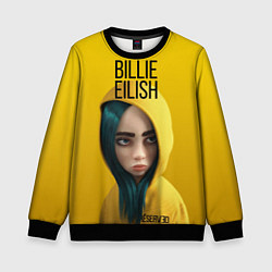 Детский свитшот BILLIE EILISH: Yellow Girl