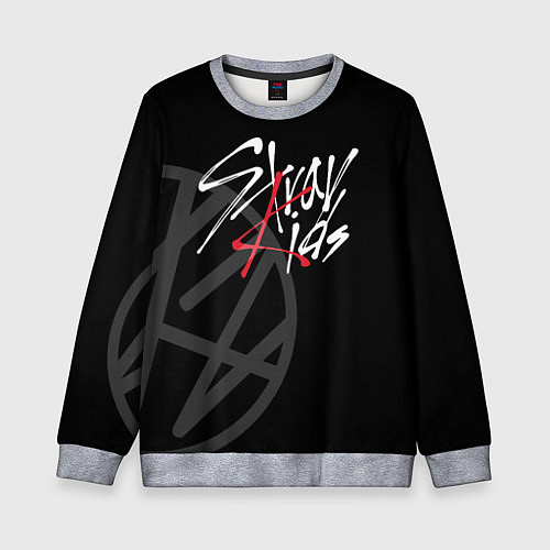 Детский свитшот Stray Kids / 3D-Меланж – фото 1