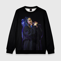 Свитшот детский BILLIE EILISH, цвет: 3D-черный
