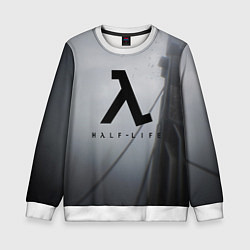 Свитшот детский Half Life, цвет: 3D-белый