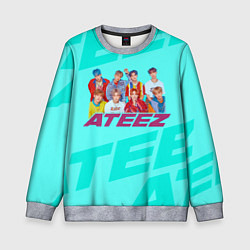 Свитшот детский Ateez, цвет: 3D-меланж