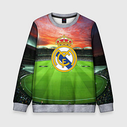 Свитшот детский FC Real Madrid, цвет: 3D-меланж