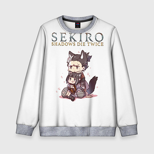 Детский свитшот Sekiro:Shadows Die Twice / 3D-Меланж – фото 1