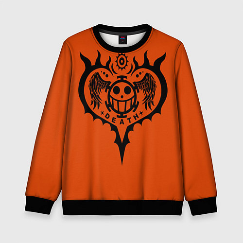 Детский свитшот One Piece / 3D-Черный – фото 1