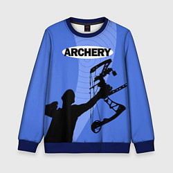 Свитшот детский Archery, цвет: 3D-синий