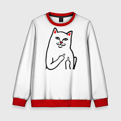 Детский свитшот Meme Cat