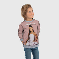 Свитшот детский Ariana Grande Ариана Гранде, цвет: 3D-меланж — фото 2