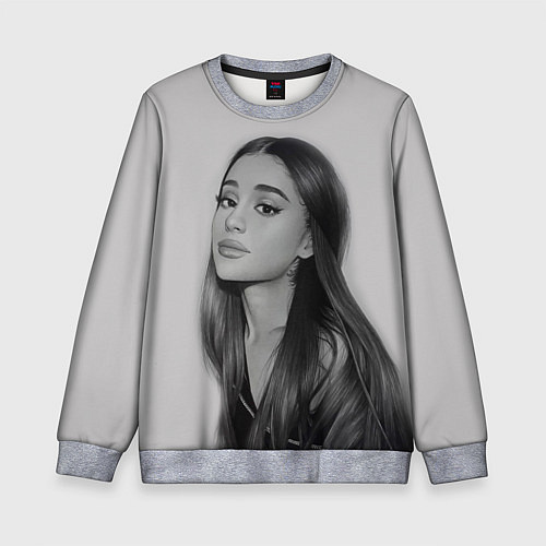 Детский свитшот Ariana Grande Ариана Гранде / 3D-Меланж – фото 1