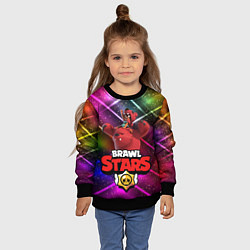 Свитшот детский Brawl Stars - Nita, цвет: 3D-черный — фото 2