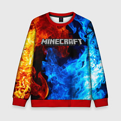Свитшот детский MINECRAFT, цвет: 3D-красный