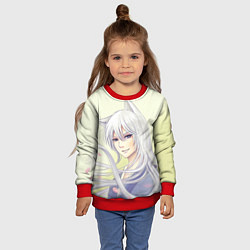 Свитшот детский Лис Томоэ, цвет: 3D-красный — фото 2