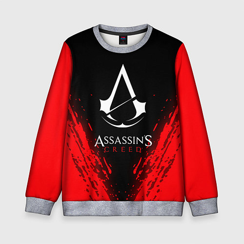 Детский свитшот Assassin’s Creed / 3D-Меланж – фото 1